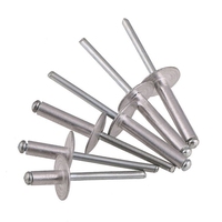 Rivet aveugle à grande bride en aluminium 6x16x16 pour la construction et la décoration