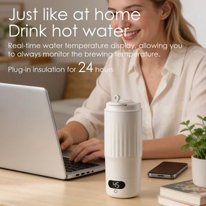Vaso Térmico de Viaje con Pantalla LED de Temperatura, Botella Aislada para Agua Fría y Caliente, a Prueba de Fugas, para Oficina, Viajes y Aire Libre - Product Image 5