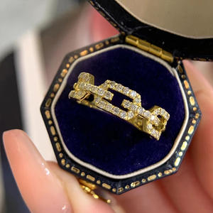 Anello di Diamanti Q616 in Oro Giallo, Taglio Brillante Rotondo, Colore H Naturale, Gioiello di Lusso da Donna per Uso Quotidiano - Product Image 6