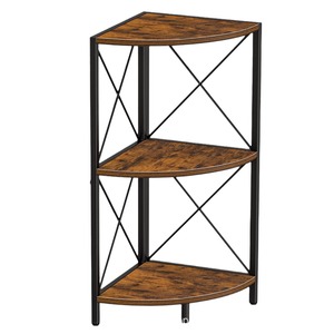 Corner Shelf 33x15x85cm Solid Wood Iron Multifunctional <b>Kitchen</b> Storage <b>Rack</b> Standing Type Rectangle Shape - Product Image 5