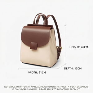 <span class=keywords><strong>Sac</strong></span> <span class=keywords><strong>à</strong></span> <span class=keywords><strong>dos</strong></span> RZCK en cuir véritable avec logo personnalisé, <span class=keywords><strong>sac</strong></span> <span class=keywords><strong>convertible</strong></span> pour <span class=keywords><strong>femme</strong></span> - Product Image 4