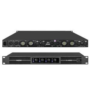 Amplificateur numérique 4 canaux classe <span class=keywords><strong>D</strong></span> 1U 4*450W de haute qualité, prix de gros usine, excellent rapport qualité-prix - Product Image 3