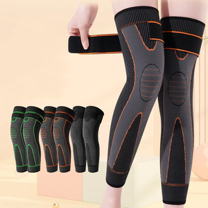 Wholesale Professional Sports <b>Knee</b> Pads Full Length Brace Support Calf Sleeve Compression Leg Sleeves for Women and Man - Product Image 5