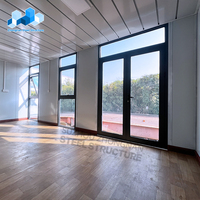 Zhongnan Panneau mural en verre modulaire portable détachable bureau préfabriqué petite maison préfabriquée maison en conteneur