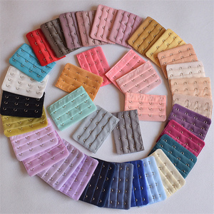 Vente en gros Respectueux de l'environnement Réutilisable 7.5cm <span class=keywords><strong>4</strong></span> Crochets Sangle Réglable Nylon Crochet Soutien-Gorge Extensions Élastique Soutien-Gorge Sangle Rallonges - Product Image 6