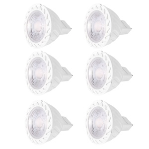 Foco LED MR16 de Aluminio, 4W 6W 7W, 100V 265V, <span class=keywords><strong>GU5</strong></span>, 3 LED, con Certificación CE y RoHS, Ideal para Sala de Estar o Pasillo - Product Image 2