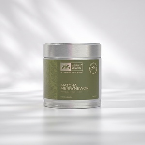 Double Lid Cylinder Matcha Tin Canister Airtight Aluminum Tea Can Food Grade Container for Organic Green Tea Powder Candy - Product Image 4