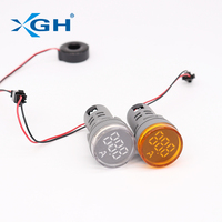 Ampèremètre numérique mini LED YUDA de haute qualité pour alimentation électrique AC/DC 6-540V IP67