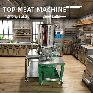 Venta caliente hamburguesa carne Patty pollo Nugget que forma la máquina pastel <span class=keywords><strong>de</strong></span> carne hacer Máquina automática - Product Image 6