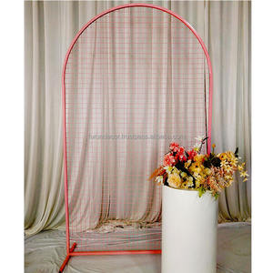Fond d'arche en maille métallique personnalisé Furun pour la décoration d'événement de fête de mariage - Product Image 3