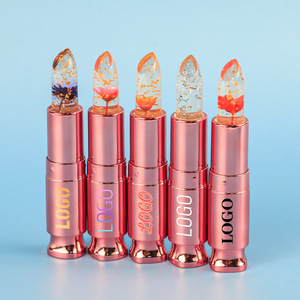 Vente en gros de rouge à lèvres blam rouge à lèvres de haute qualité température <span class=keywords><strong>flortte</strong></span> cristal gelée fleur changement de couleur rouge à lèvres - Product Image 5