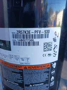 Compresor Scroll Copeland de Alta Resistencia ZR57KE-TF5-52E ZR57K3E-PFV-930 para Refrigeración y Congelación Industrial - Product Image 6