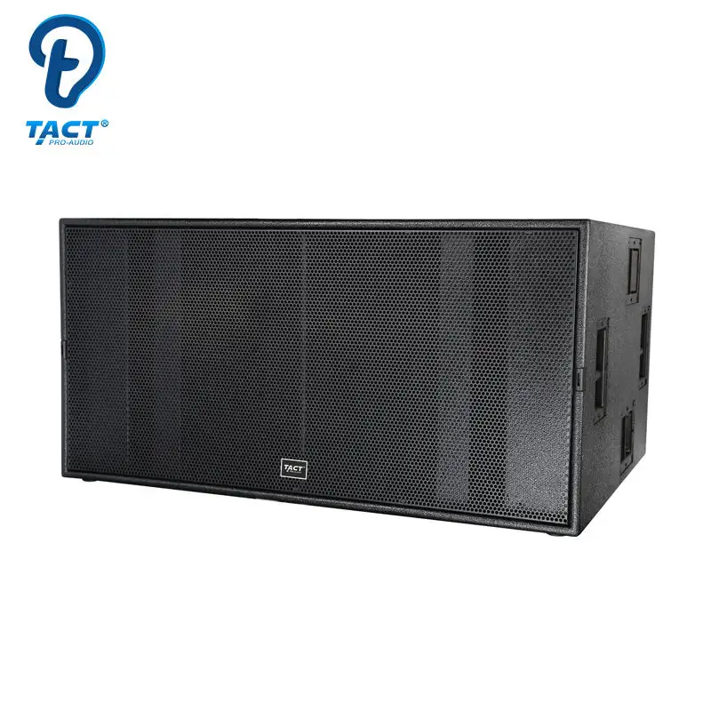 Sistema de som dual, 18 polegadas, subwoofer, alto falantes grandes