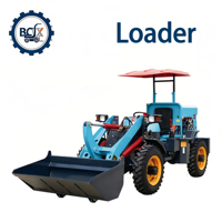 Neuartiger hydraulischer Bagger, ferngesteuerter multifunktionaler Rad-Bulldozer, Bergbau-Kompaktlader für Motoren