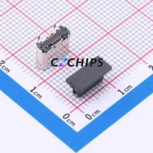 TYPE-C 16P LTH6.8 USB Connector SMD Connector ( Connector Type: Type-C )( Protocol Standard: USB 3.1 )( Gender: Female ) - Product Image 2