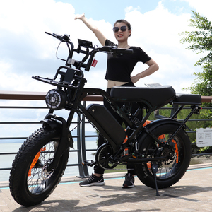 Bicicleta Eléctrica X80 Pro 250W 48V con Llantas Anchas, 25 km/h, Doble Suspensión, Batería Integrada, Todoterreno, para Adultos - Product Image 6