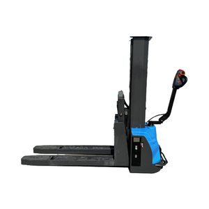 JXforklift 1300kg 1500kg 1,0 Ton 1,5 Ton 1300mm 1500mm Altura de elevación Apilador de palés autoelevador eléctrico completo económico - Product Image 1