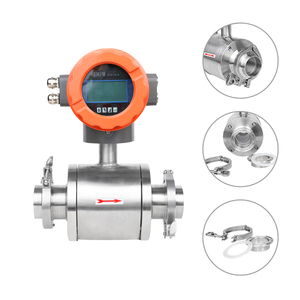 Máy Đo Lưu Lượng Bia Bằng Thép Vết Bẩn Máy Đo Lưu Lượng Bia Chính Xác Kẹp Ba Đồng Hồ Đo Lưu Lượng Pha Trộn Giữa Đồ Uống Cho Cấp Thực Phẩm - Product Image 1