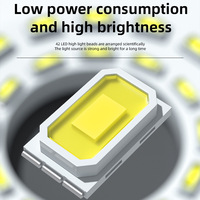 Bombilla LED Solar para Camping, Recargable, Impermeable, de Larga Duración, para Emergencias, Mercados Nocturnos y Puestos Callejeros