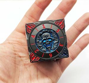Nuevo Juego de Dados Giratorios de 6 Caras 7 en 1, Dados Metálicos <span class=keywords><strong>DND</strong></span>, Dados Únicos con Diseño de Goblinos, Regalos Metálicos de D&D, Gran Venta 2025 - Product Image 4