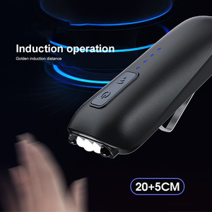 مصباح رأس LED قابل لإعادة الشحن يثبت على حافة القبعة، مصباح بلاستيكي مقاوم للماء للاستخدام في حالات الطوارئ - Product Image 2