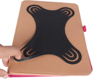 Cover protettiva in pelle sintetica custodia Folio per <span class=keywords><strong>Tablet</strong></span> Touchscreen da 9 "-10.1" pollici con cavalletto girevole di 360 gradi - Product Image 5