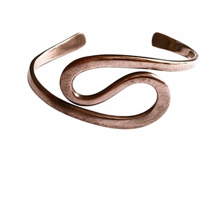 Minimalist <b>Copper</b> <b>Bracelet</b> Handmade Elegant Adjustable Jewelry For Casual Office Party Fashion Wear Accessories - Product Image 1