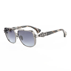 <span class=keywords><strong>Gafas</strong></span> <span class=keywords><strong>de</strong></span> <span class=keywords><strong>Sol</strong></span> Futuristas con Marco Grande, Estilo Piloto, <span class=keywords><strong>Marca</strong></span> <span class=keywords><strong>de</strong></span> Lujo, Novedades Elegantes, Unisex, Logotipo Personalizado, Fabricante, con Graduación - Product Image 4