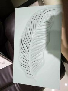 现代定制3D雕刻防潮装饰板经典风格背景墙客厅防水防火 - Product Image 5