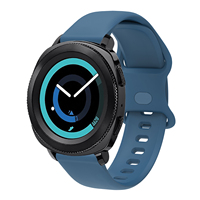 Bracelet de montre en silicone 20mm 22mm pour Samsung Huawei watch, offre spéciale