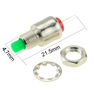 DS-402 5mm resorte momentáneo Micro interruptor de botón de empuje 0.5A 125VAC-reset - Product Image 3