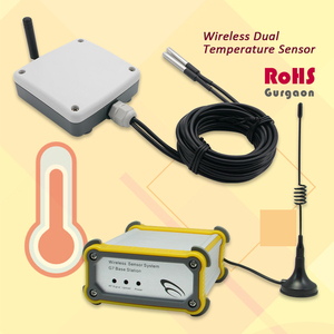 Capteur de température pour la logistique et le stockage, capteurs IoT, terminal de surveillance sans fil, capteur de température double sans fil - Product Image 5