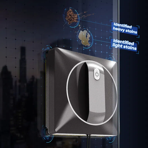 Pulverización de agua Limpiador de vidrio exterior 3800Pa Inteligente Industrial Eléctrico de gran altura Limpiador de ventanas de vidrio inteligente Robot de limpieza - Product Image 1