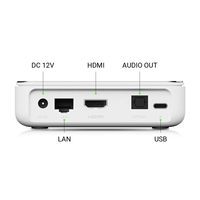 ELEBAO GB4 RockTek Homatics Boîtier TV Android 11 certifié Google Wifi 2.4/5G Décodeur Mi Android TV Box