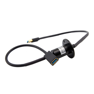 สลิปริง USB3.0 ความเร็วสูง 300 รอบต่อนาที สำหรับอุปกรณ์ไฟฟ้า - ส่งสัญญาณ USB3.0 ผ่านหน้าสัมผัสไฟฟ้า วัสดุหน้าสัมผัส - Product Image 1