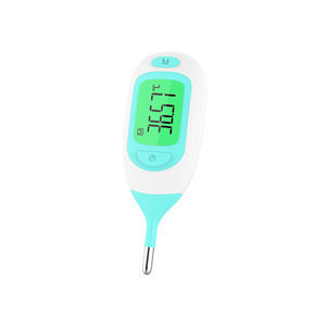 Thermomètre électronique à longue sonde flexible Thermomètre anal numérique pour bébé à grand affichage - Product Image 1