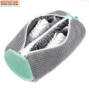 Sacchetto Doppio per <span class=keywords><strong>Lavaggio</strong></span> <span class=keywords><strong>Scarpe</strong></span>, con Cerniera Autobloccante, per Pulizia Sneaker e <span class=keywords><strong>Scarpe</strong></span> da Tennis, Sacchetto per Lavanderia, 360 °   Pulizia Profonda - Product Image 3