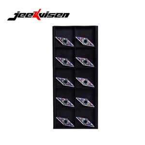 Jeekvisen VNMG160408SM Herramientas de corte CNC de alta calidad Inserto de torneado de aleación dura para mecanizado de metales Insertos de carburo procesado con revestimiento PCD - Product Image 2