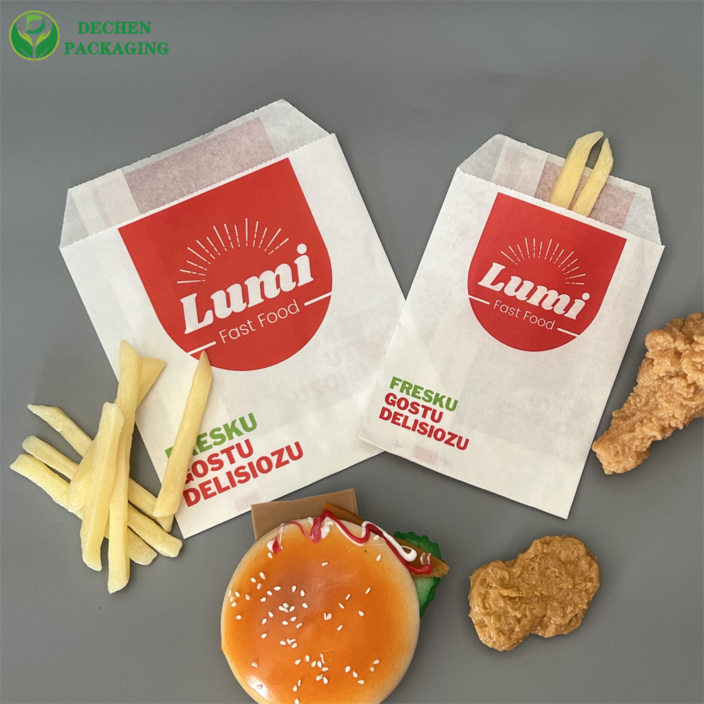 Glassine Paper Bag Bread Kraft Paper Bag Brown Paper Bag For Food