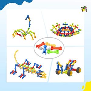 नवीनतम शीर्ष बिक्री 110 पीसी बिल्डिंग ब्लॉक कंकाल स्टिक बच्चों के लिए खिलौना का निर्माण - Product Image 2
