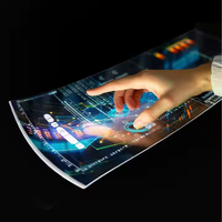 Film d'aluminium tactile mince et léger avec une grande durabilité pour les écrans interactifs portables et peu encombrants