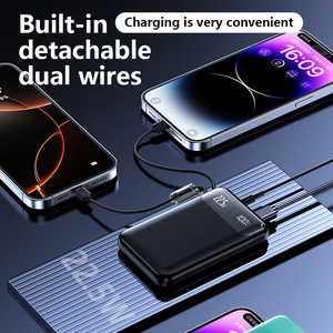 TDX TZ35 18W/20W/22.5W <span class=keywords><strong>แบ</strong></span><span class=keywords><strong>ต</strong></span>เตอรี่สำรองขนาดเล็ก<span class=keywords><strong>แบ</strong></span>บชาร์จเร็ว Type C ความจุ 10000mAh <span class=keywords><strong>แบ</strong></span><span class=keywords><strong>ต</strong></span>เตอรี่ลิเธียมโพลิเมอร์ พร้อมหน้าจอดิจิตอลใน<span class=keywords><strong>ต</strong></span>ัว <span class=keywords><strong>สาย</strong></span>ชาร์จ 2in1 - Product Image 4