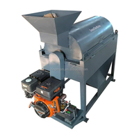 Ligne automatique de séparation et de déchiquetage des fibres de noix de coco, machine de défibrage du coco pour le traitement des coques et des fibres de noix de coco