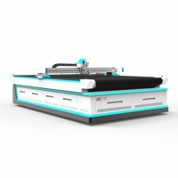 Découpeuse automatique de couteau de tissu de CNC d'oscillation numérique pour des modèles d'habillement et des textiles avec des composants de noyau de moteur de moteur