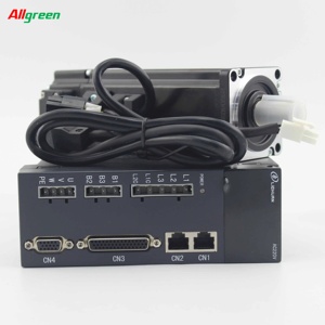 Servomotor Allgreen de 400W con Freno 60ST-M01330, Kit de Controlador de Servomotor, Sistema de Servomotores CNC con Frenado para Eje Z, AC220V, 1.27Nm, 3000rpm - Product Image 2