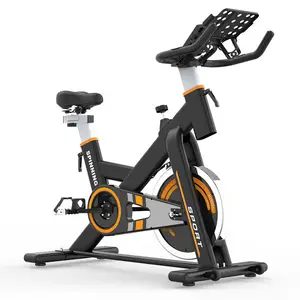 Sepeda Berputar Magnetik Gym Komersial, Sepeda Olahraga Dalam Ruangan Bersepeda untuk Binaraga