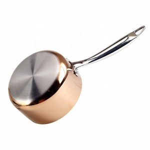 Butter Melting Pot Butter Warmer 18/10 Tri-Ply Stainless Steel <b>Saucepan</b> - Product Image 4