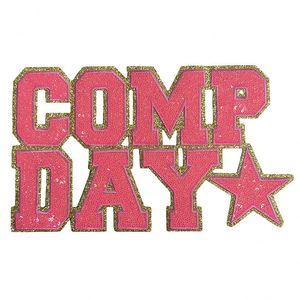 แผ่นปักเลื่อมขนาดใหญ่ 28 ซม. แบบรีดติด สำหรับตกแต่งเสื้อผ้าและหมวก - Product Image 1