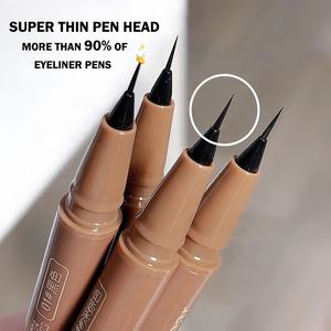 Super feiner schwarzer Eyeliner-Stift Hochwertiger schnell trocknender flüssiger Eyeliner Langlebiges wasserdichtes chemisches Make-up - Product Image 3