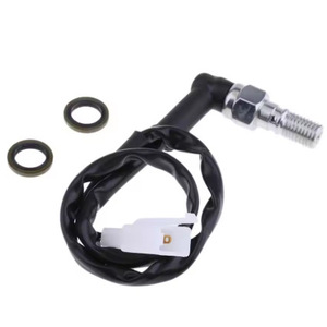 Interrupteur de Câble à Trou Unique M10 x 1,00 mm pour Moto Tout-Terrain, Frein Hydraulique Arrière, Pièce de Remplacement, Borne à Vis en Métal Noir - Product Image 2